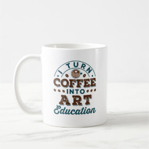 Ich mache Kaffee in Bildung Art Teacher Kaffeetasse