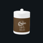 Ich mache Kaffee in Meilen<br><div class="desc">Das ist so ein kleiner Zaubertrick. Gib mir eine gute Tasse Java und ich fahre mit dem Fahrrad. Weit. Mehr Kaffee, mehr Meilen.</div>