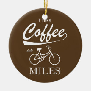 Ich mache Kaffee in Meilen Keramik Ornament