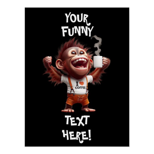 Ich mache Kaffee Poster (Vorderseite)