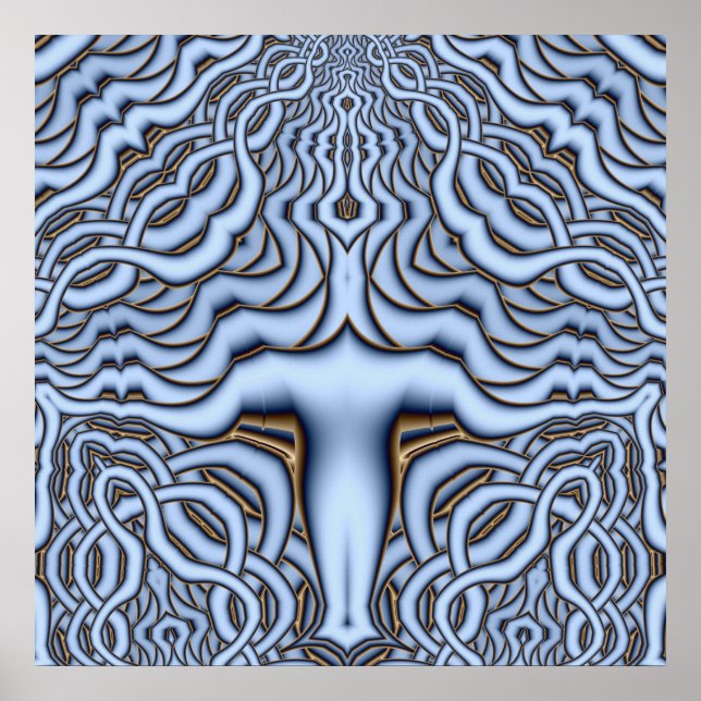 "Ich mache keine Drogen, ich bin Drogen" Poster (Vorne)