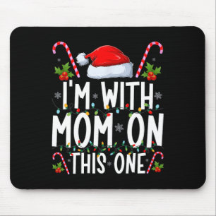 Ich mache keine passenden Weihnachtsoutfits, ich b Mousepad