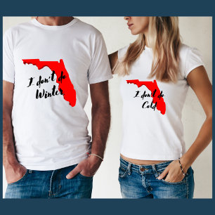 Ich mache keinen Cold komischen Florida Winterschn T-Shirt