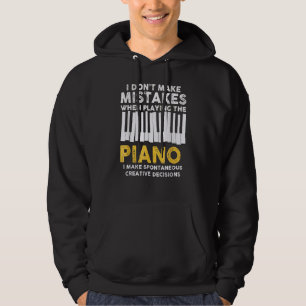 Ich mache keinen Piano-Musiker-Spaß Hoodie