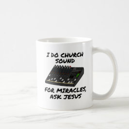 Ich mache Kirchenklang für Wunder, Frag Jesus, Kir Kaffeetasse
