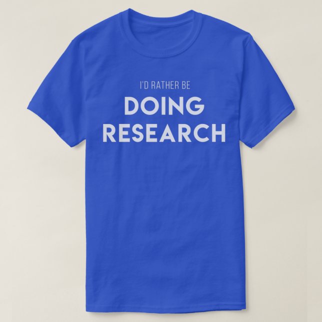 Ich mache lieber März für das Wissenschaftstrib T-Shirt (Design vorne)