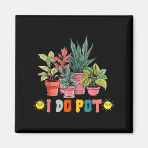 Ich mache lustiges Gärtnern Blumen Pflanzen Garten Magnet