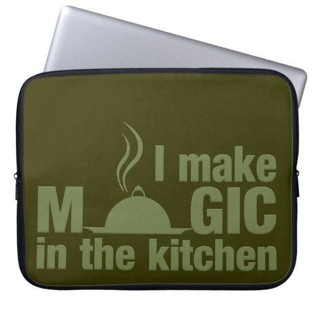 Ich mache Magic-angepasste Laptop-Hülle Laptopschutzhülle (Vorderseite)