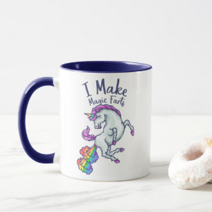 Ich mache magische Furzen zu einem Rainbow-Einhorn Tasse