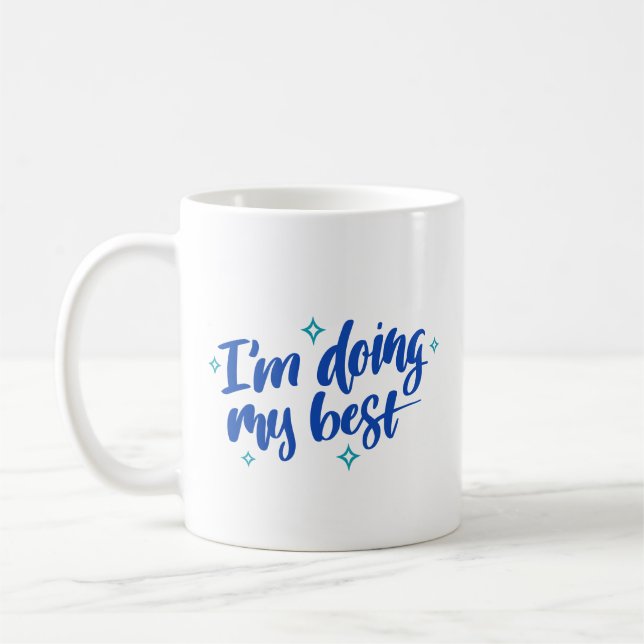 Ich mache mein bestes Angebot Kaffeetasse (Links)