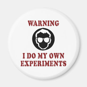 Ich mache meine eigenen Experimente - cooler Wisse Magnet
