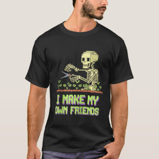 Ich mache meine eigenen Freunde Skeleton Pflanze G T-Shirt