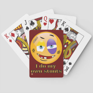 "ICH MACHE MEINE EIGENEN STUNDEN" lustig Spielkarten