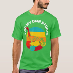 Ich mache meine eigenen Stuntbikes, die mit Motorr T-Shirt