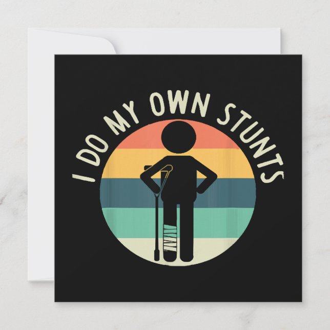 Ich mache meine eigenen Stunts (Vorderseite)