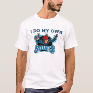 Ich mache meine eigenen Stunts beim Skydiving Lust T-Shirt
