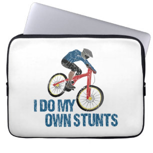 Ich Mache Meine Eigenen Stunts Mountainbiker Vinta Laptopschutzhülle