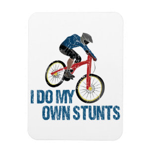 Ich Mache Meine Eigenen Stunts Mountainbiker Vinta Magnet