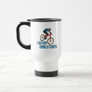 Ich Mache Meine Eigenen Stunts Mountainbiker Vinta Reisebecher