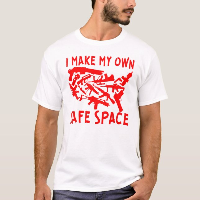 Ich mache meinen eigenen sicheren Platz ©WhiteTige T-Shirt (Vorderseite)