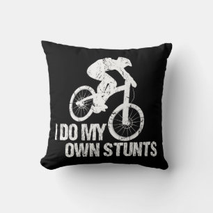 Ich mache meinen eigenen Stunts-Abfahrts-Biken-Fun Kissen