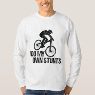 Ich mache meinen eigenen Stunts-Abfahrts-Biken-Fun T-Shirt