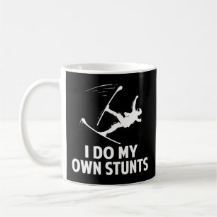 Ich mache meinen eigenen stunts-ski-Lover Kaffeetasse