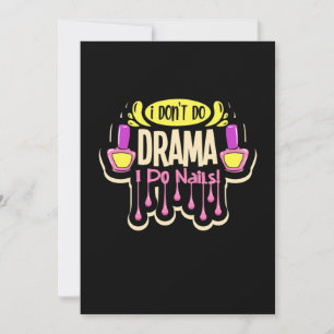 Ich mache Nägel Einladung