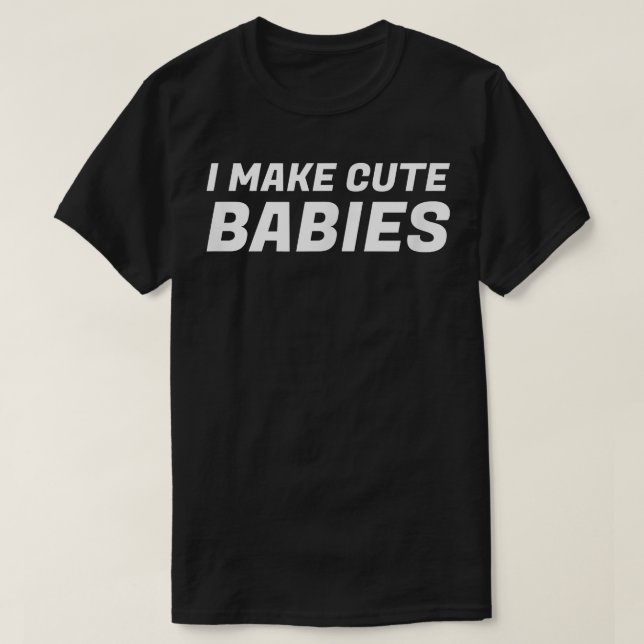 Ich mache Niedliche Babys lustigen neuen Papa, Vat T-Shirt (Design vorne)