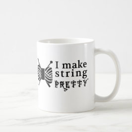 Ich mache Schnur hübsch • Tasse