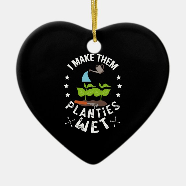 Ich mache sie zu einem Geschenk für einen Grödner Keramik Ornament (Vorne)