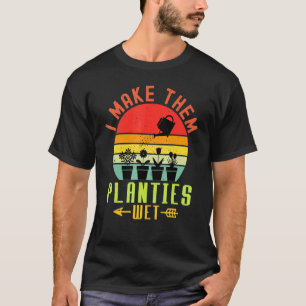 Ich mache sie zu Planties Vintag Garden Niedliche  T-Shirt