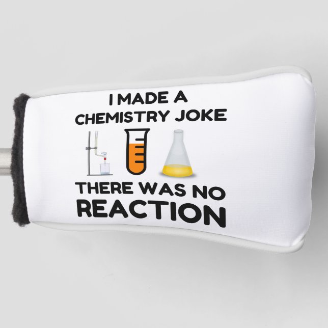 Ich machte einen Chemie-Joke Golf Headcover (Vorderseite)