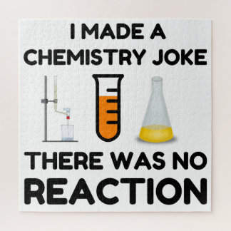 Ich machte einen Chemie-Joke Puzzle