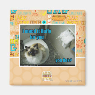 Ich maed es flaumiger Pelz Sie Magnet