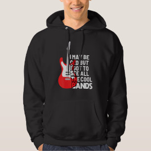 Ich mag alt sein, aber ich Gott sehe alle Kool Ban Hoodie