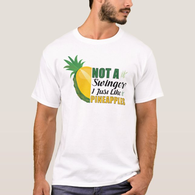 Ich mag Ananas nicht T-Shirt (Vorderseite)