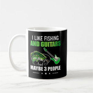 Ich mag Angeln und Gitarre und vielleicht 3 Leute Kaffeetasse
