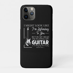 Ich mag aussehen, als höre ich dir Musikgitarre Case-Mate iPhone Hülle