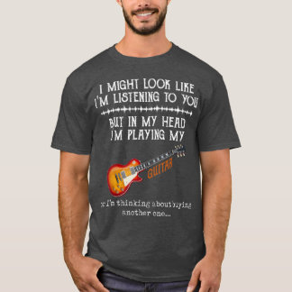 Ich mag aussehen, als höre ich dir zu, aber in mei T-Shirt