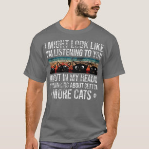 Ich mag aussehen, als höre ich dir zu, aber in mei T-Shirt