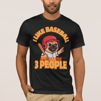 Ich mag Baseball T-Shirt