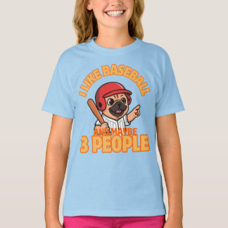 Ich mag Baseball T-Shirt