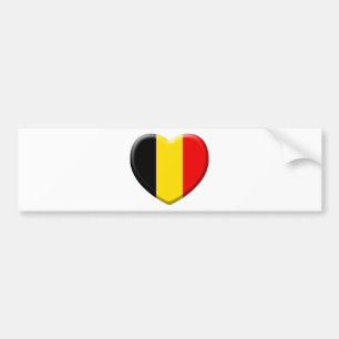 ich mag Belgien Autoaufkleber