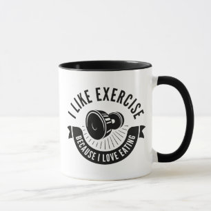 Ich mag Bewegung Tasse