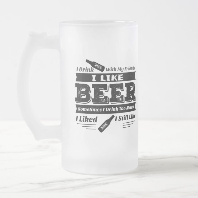 ICH MAG BIER - eisige Tasse - Richter Kavanaugh (Links)