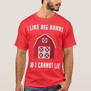 Ich mag Big Barns Funny Farm Spaß Farm Rancho F T-Shirt