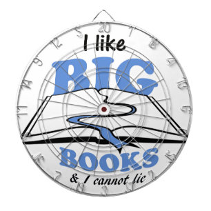 Ich mag Big Books Dartscheibe