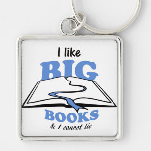 Ich mag Big Books Schlüsselanhänger