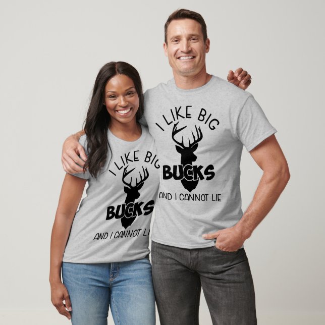 Ich mag Big Bucks und ich kann nicht leben T-Shirt (Unisex)
